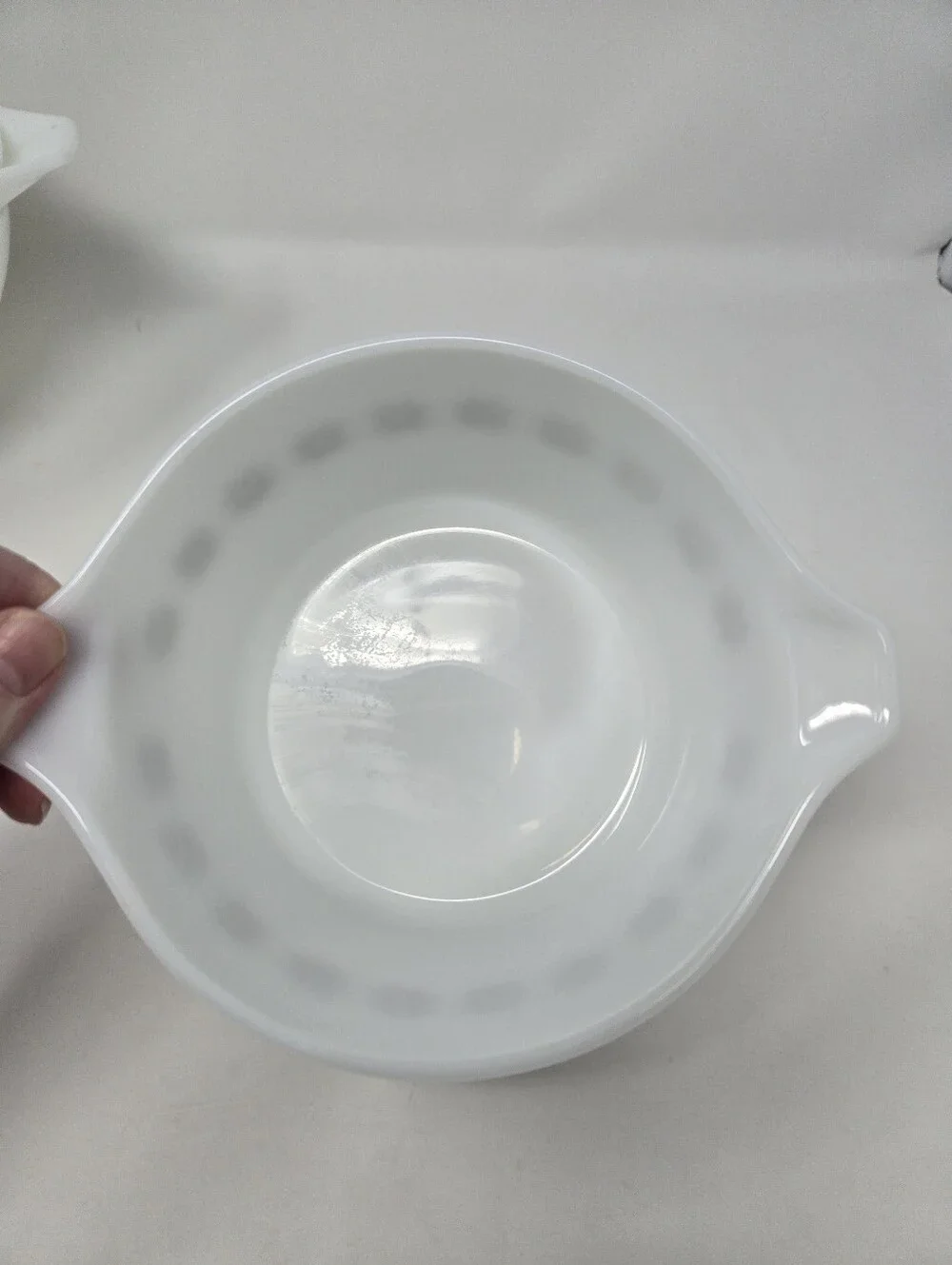 VINTAGE PYREX TOWN & COUNTRY CINDERELLA BOWL #444 #443 CASSEROLE DISH SET OF 3